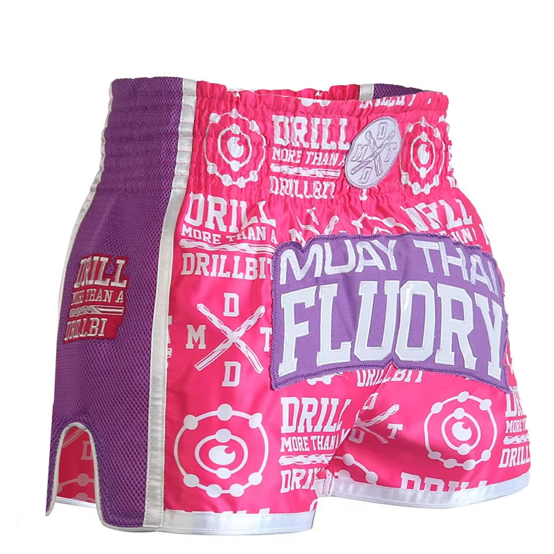 FLUORY Muay Thai Shorts - Ultimate MMA & Boxing Training Pants for Champions