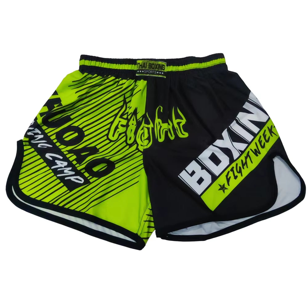 Thai Boxing Shorts for MMA and Muay Thai - Affordable Kickboxing Pants for Men, Women, and Kids - Ideal for Martial Arts and Grappling Training