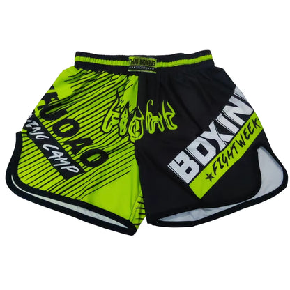 Thai Boxing Shorts for MMA and Muay Thai - Affordable Kickboxing Pants for Men, Women, and Kids - Ideal for Martial Arts and Grappling Training