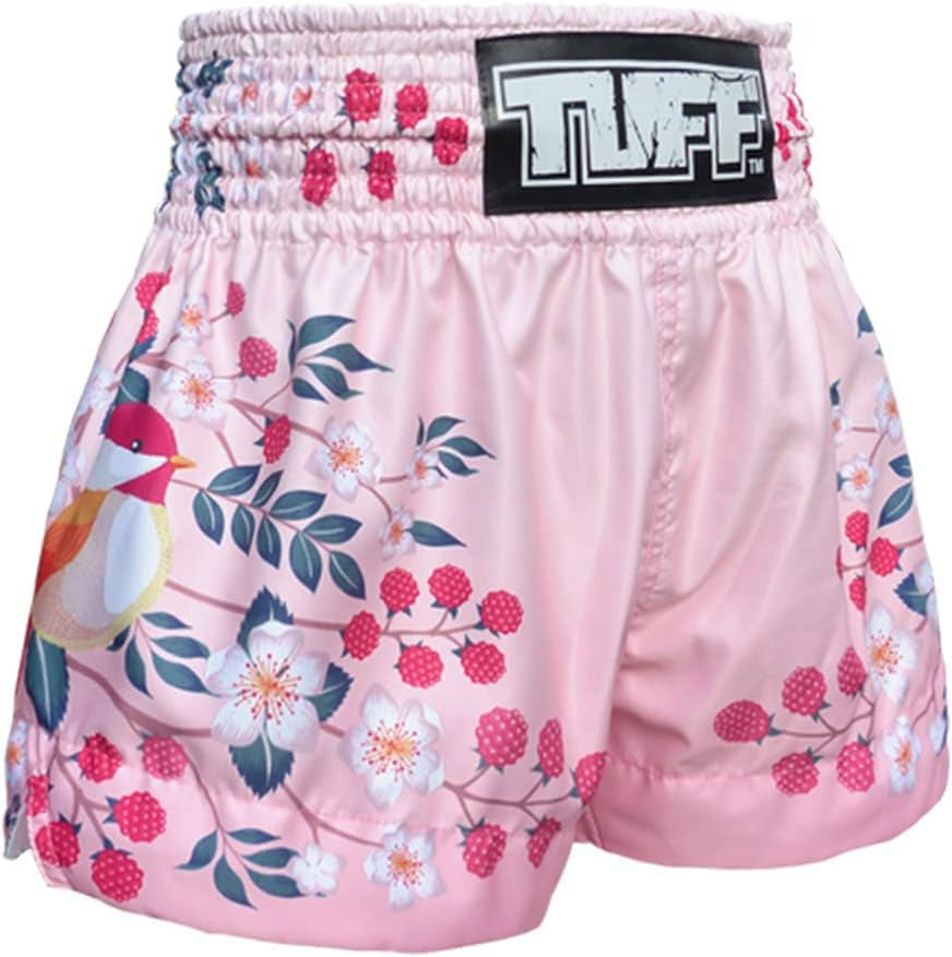 Professional title: "Tuff Sport Muay Thai Boxing Shorts for Martial Arts Training and Gym"