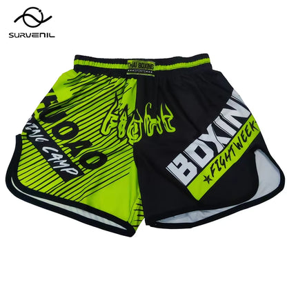 Thai Boxing Shorts for MMA and Muay Thai - Affordable Kickboxing Pants for Men, Women, and Kids - Ideal for Martial Arts and Grappling Training