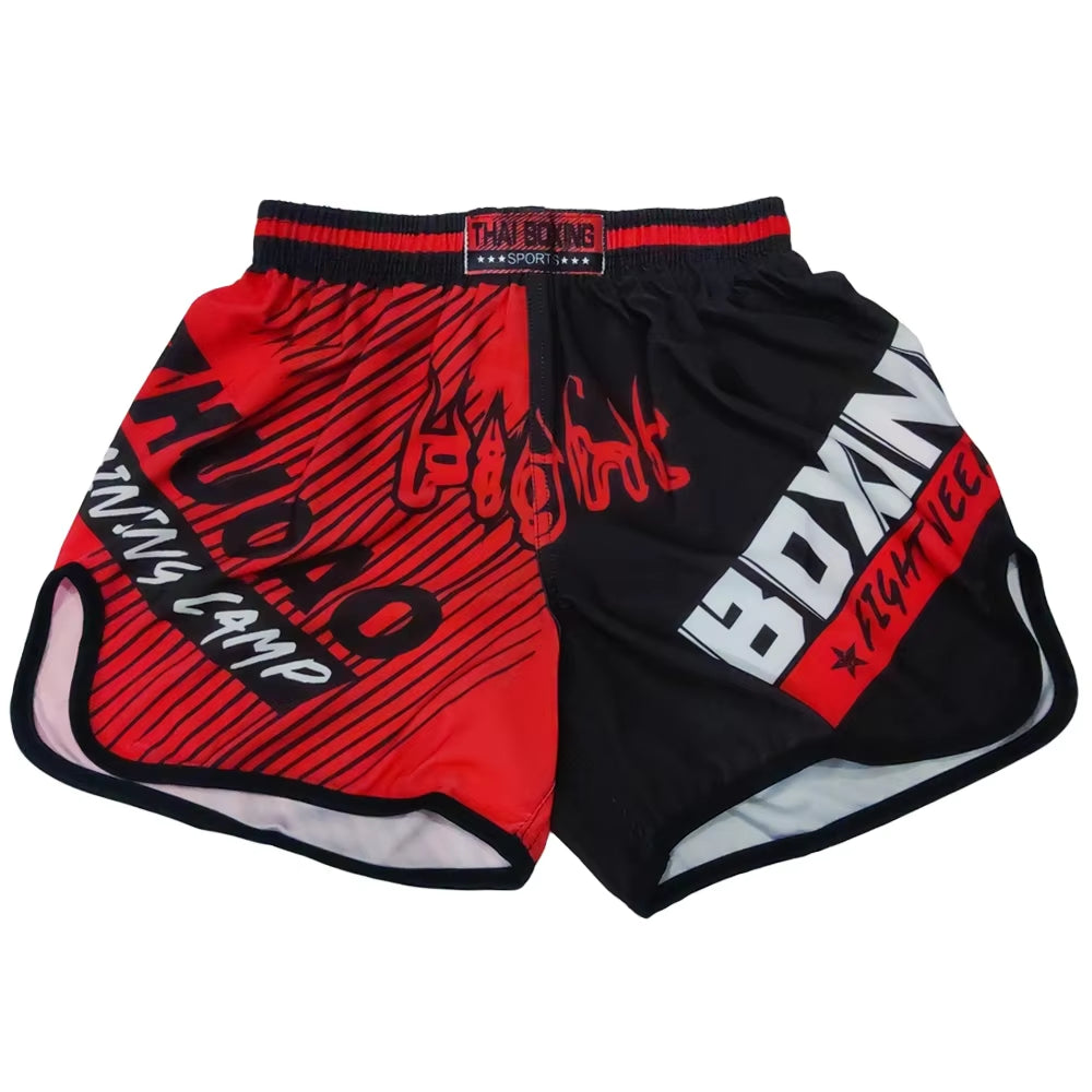 Thai Boxing Shorts for MMA and Muay Thai - Affordable Kickboxing Pants for Men, Women, and Kids - Ideal for Martial Arts and Grappling Training