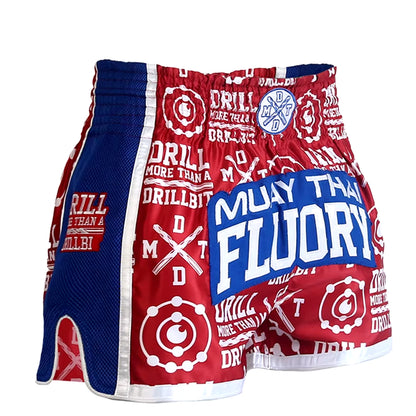 FLUORY Muay Thai Shorts - Ultimate MMA & Boxing Training Pants for Champions