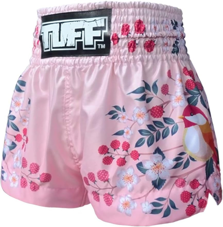 Professional title: "Tuff Sport Muay Thai Boxing Shorts for Martial Arts Training and Gym"