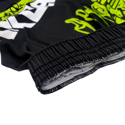 Thai Boxing Shorts for MMA and Muay Thai - Affordable Kickboxing Pants for Men, Women, and Kids - Ideal for Martial Arts and Grappling Training