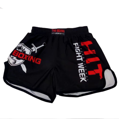 Thai Boxing Shorts for MMA and Muay Thai - Affordable Kickboxing Pants for Men, Women, and Kids - Ideal for Martial Arts and Grappling Training