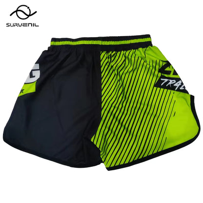 Thai Boxing Shorts for MMA and Muay Thai - Affordable Kickboxing Pants for Men, Women, and Kids - Ideal for Martial Arts and Grappling Training