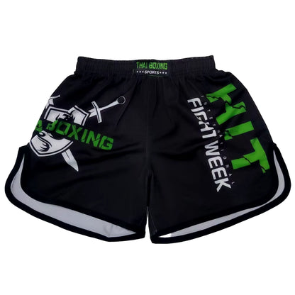 Thai Boxing Shorts for MMA and Muay Thai - Affordable Kickboxing Pants for Men, Women, and Kids - Ideal for Martial Arts and Grappling Training