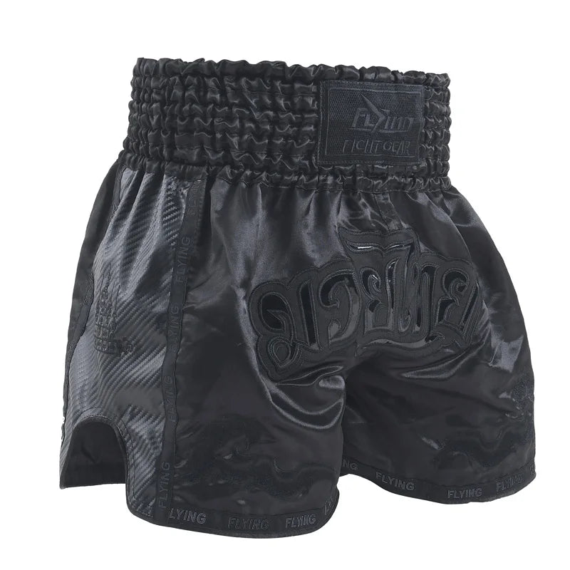 Versatile Muay Thai Boxing Shorts for Men, Women, Kids & Teens - Perfect for Kickboxing, MMA, Sanda, Grappling & BJJ