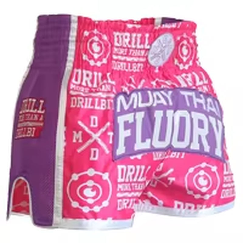 FLUORY Muay Thai Shorts - Ultimate MMA & Boxing Training Pants for Champions