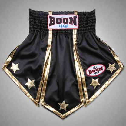 MT17BK Muay Thai Shorts: The Ultimate Battle Pants for Couch Gladiators!