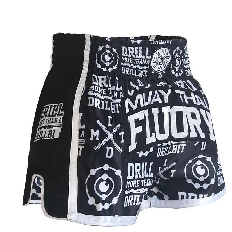 FLUORY Muay Thai Shorts - Ultimate MMA & Boxing Training Pants for Champions